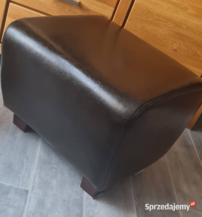 Skorzane używane solidne styl kolonialny sofa wielkopolskie Poznań