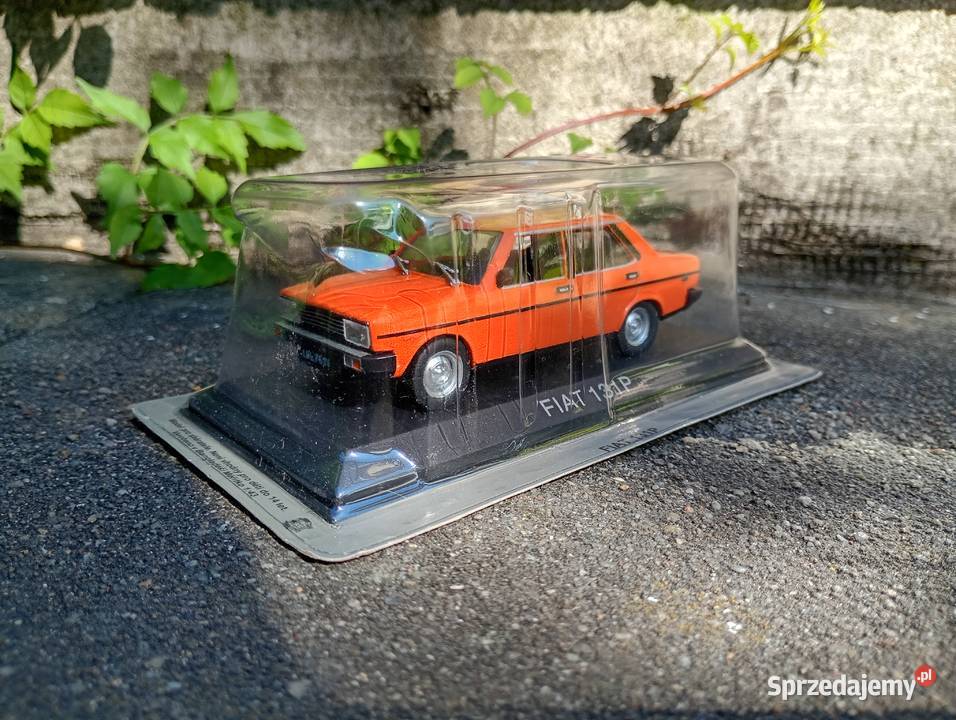 FIAT 131P model 143 kultowe auta deagostini nowy Modelarstwo Warszawa sprzedam