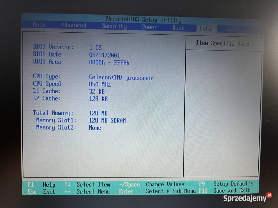 Stary laptop Fujitsu Siemens Amilo M6100