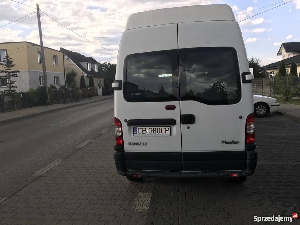 Renault Master Brygadowka Long 6 miejsc Bydgoszcz
