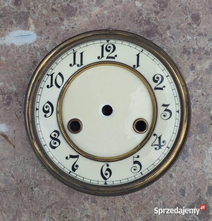 689 Tarcza zegara ściennego GB Gustav Becker 145 Antyki