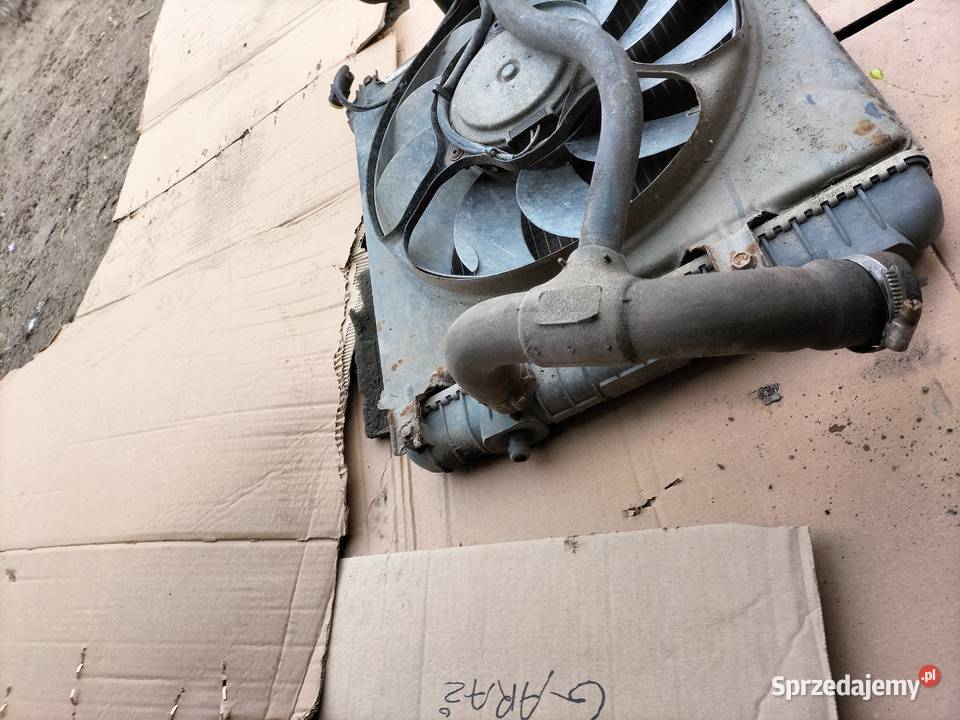 OPEL AGILA A 10 CHŁODNICA WODY WENTYLATOR Kamień-Kolonia