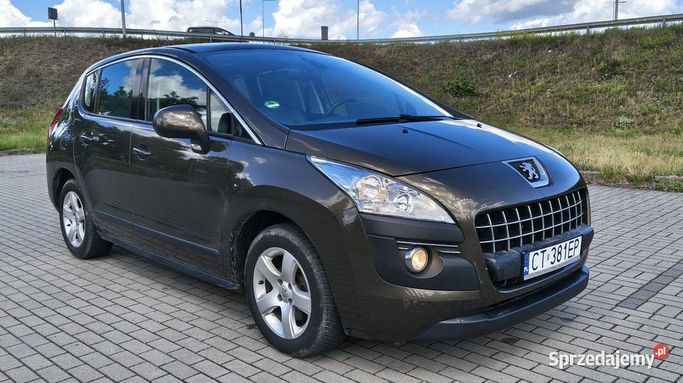 Peugeot 3008 20 HDI 163 skóry panorama 2009r Toruń sprzedam