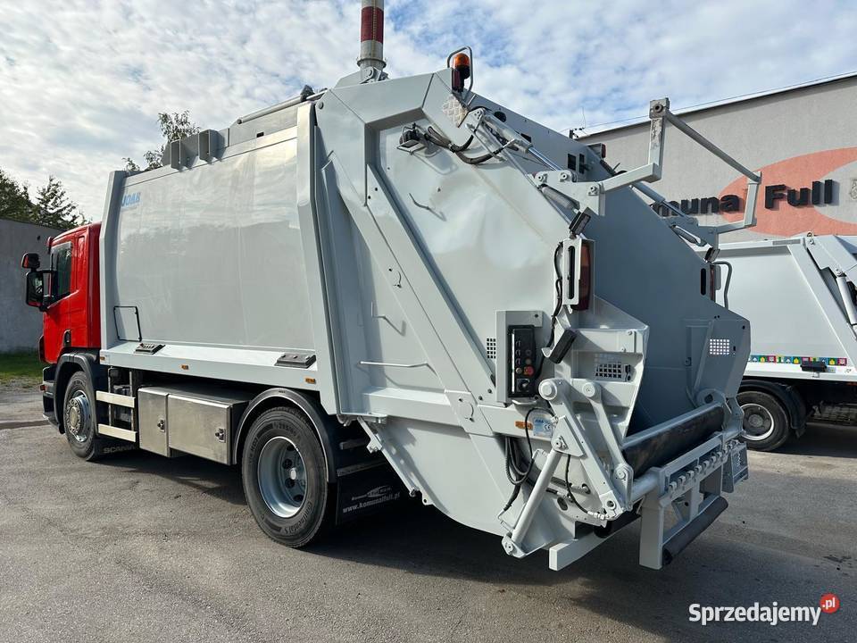 SCANIA P320 śmieciarka Joab 15 m3 waga świętokrzyskie Nowiny