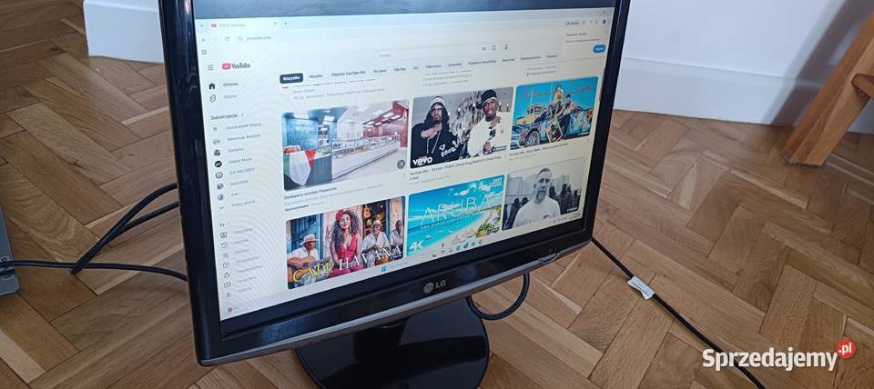 Monitor LG Flatron W1952TQ 19 retro styl sprawny Warszawa
