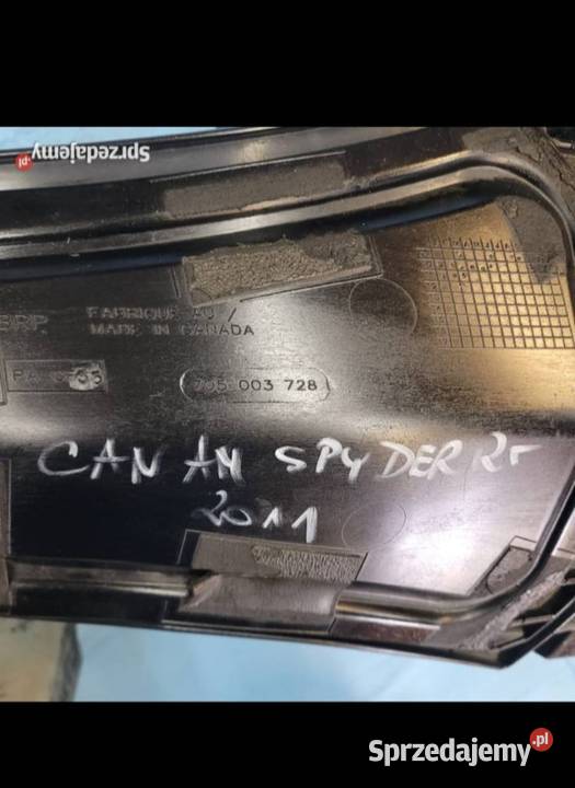 CanAm CAN AM SPYDER RT 2011 OEM schowek kieszeń Nowy Tomyśl