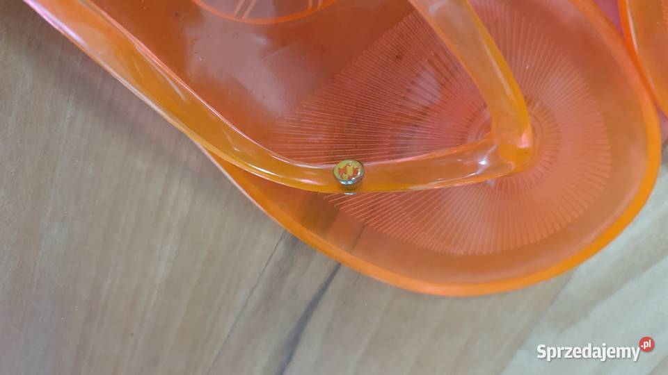 klapki przezroczyste japonkina plażę basenr 36 Warszawa sprzedam