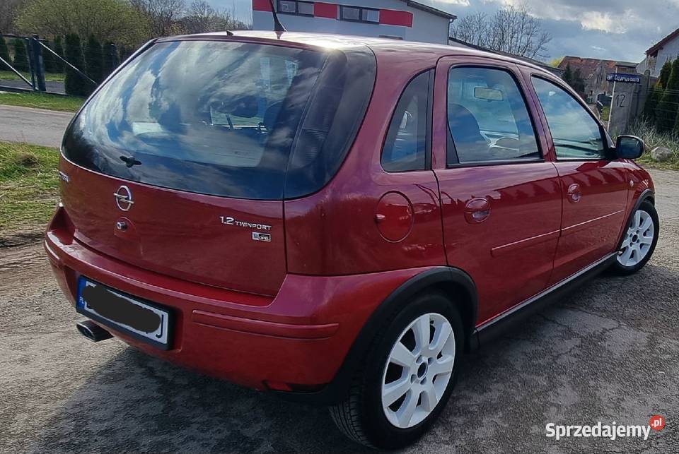 corsa c 12 BBogato wyposażona TwinPort 5 drzwi CD dolnośląskie Bolesławiec