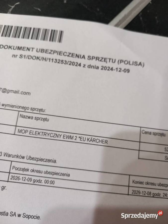 Mop elektryczny bezprzewodowy Karcher nowy Poznań