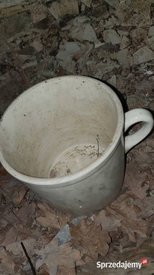 Garnki stare rondle emaliowane z sygnaturami PRL Warszawa sprzedam