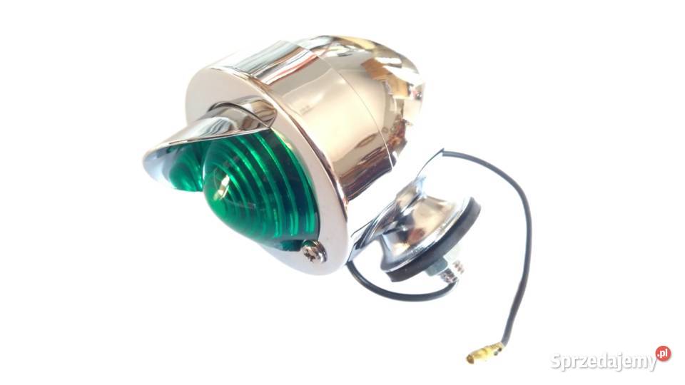 KIERUNKOWSKAZ LAMPA NAWIGACYJNA CHROM JAJKO Z Bielsk Podlaski sprzedam