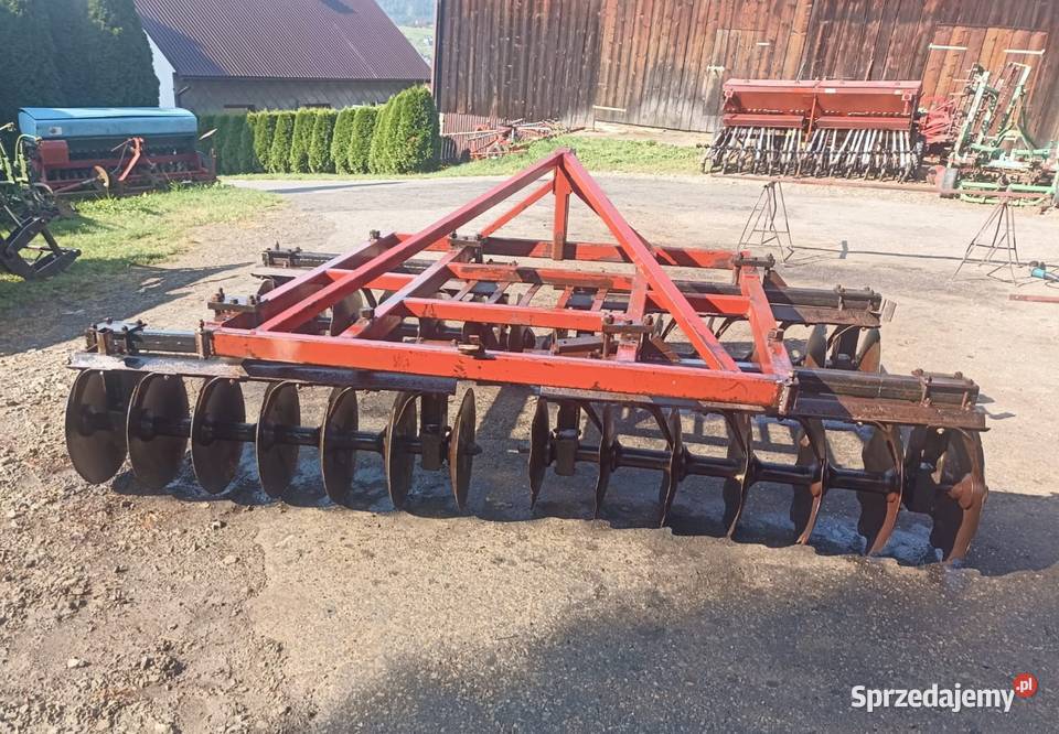 Brona talerzowa talerzówka polska 315m nieuszkodzony Pisarzowa