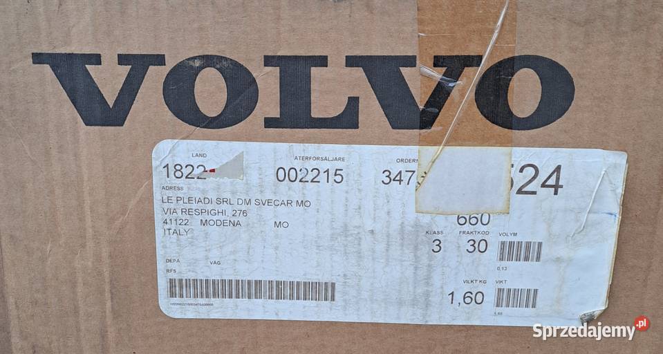 Tapicerka drzwi prawy przód Volvo 740 760 940 Mielęcin