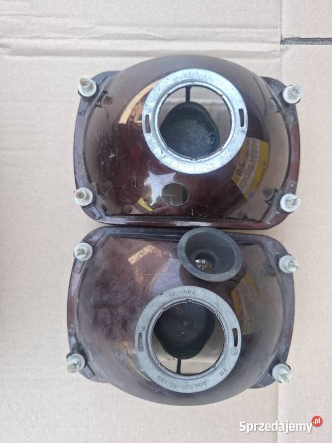 Reflektory przód przednie lampy Fiat 126p Maluch opolskie Strzelce Opolskie sprzedam