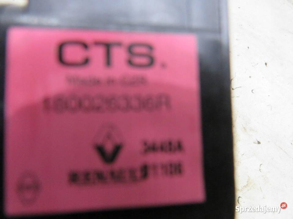 PEDAŁ GAZU POTENCJOMETR RENAULT ZOE 180026336R osobowe