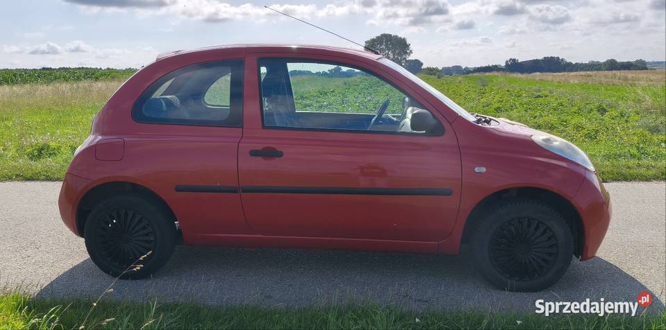 Nissan Micra 12 65 Całkowicie Sprawna 2005 czerwony świętokrzyskie Kije sprzedam