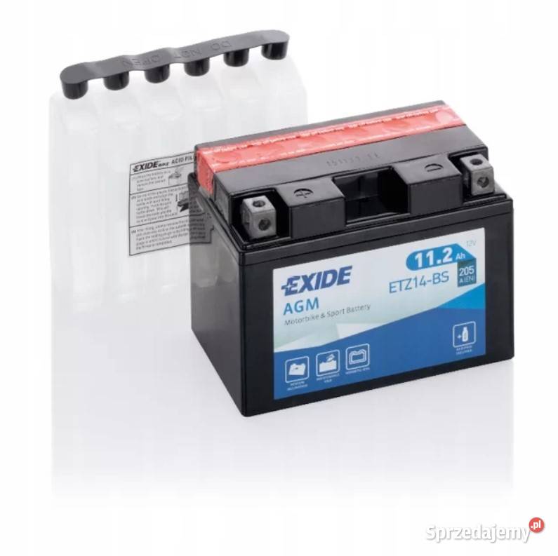 EXIDE ETZ14BS YTZ14BS 12V 112Ah 205A EN L Wrocław