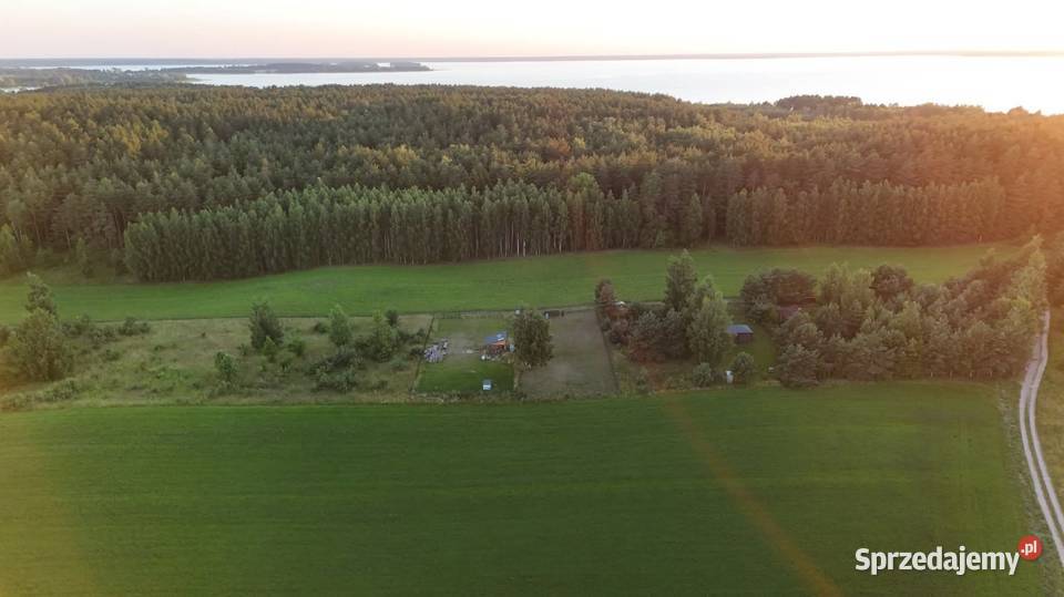 Działka rekreacyjna 10 arów w pobliżu jeziora utwardzona Grunty i działki warmińsko-mazurskie Pisz