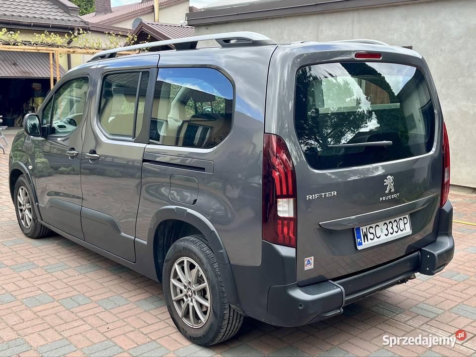 Peugeot Rifter osób niepełnosprawnych wspomaganie kierownicy mazowieckie Sochaczew