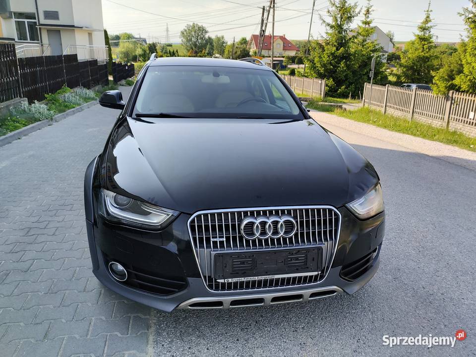 Audi A4 B8 4X4 quatro 3L d 240 koni all road czarny Morawica
