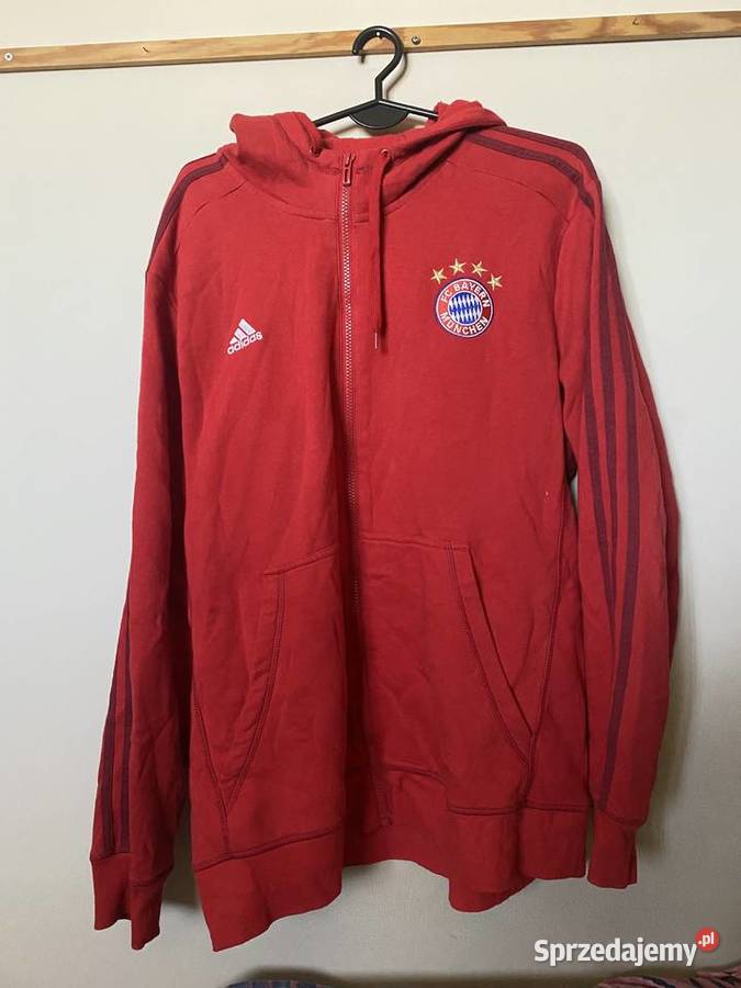 Bluza z kapturem BAYERN MONACHIUM FC adidas XL dolnośląskie Wrocław