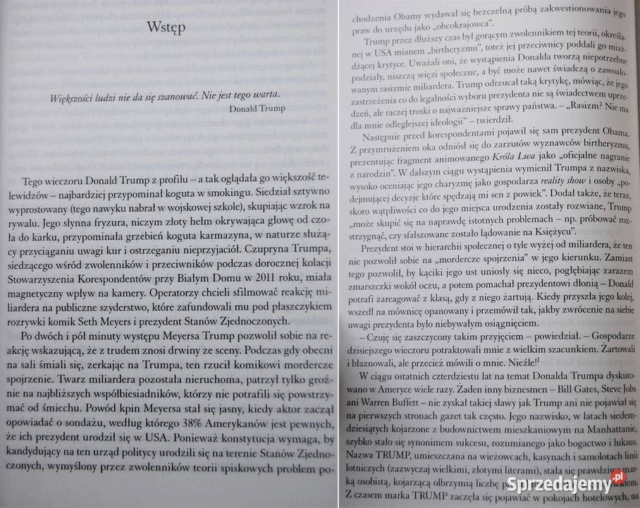 Donald Trump W pogoni sukcesem M DAntonio lubelskie Lublin