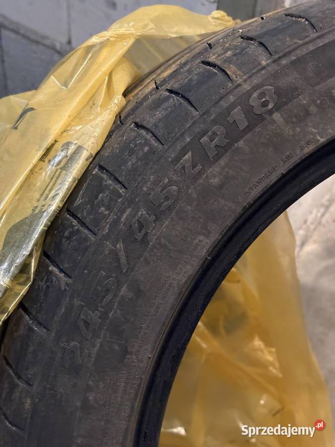 Dwie opony letnie Firmax 24545 R18 45 Samochodowe Kraków sprzedam