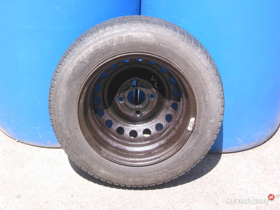 4xFelgi 6Jx13H2 ET49 4x100 Otw 56 Opony zimowe Fiat (oryginalne) Wrocław