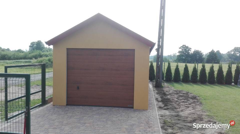 Garaż tynkowany na raty śląskie Kaczyce