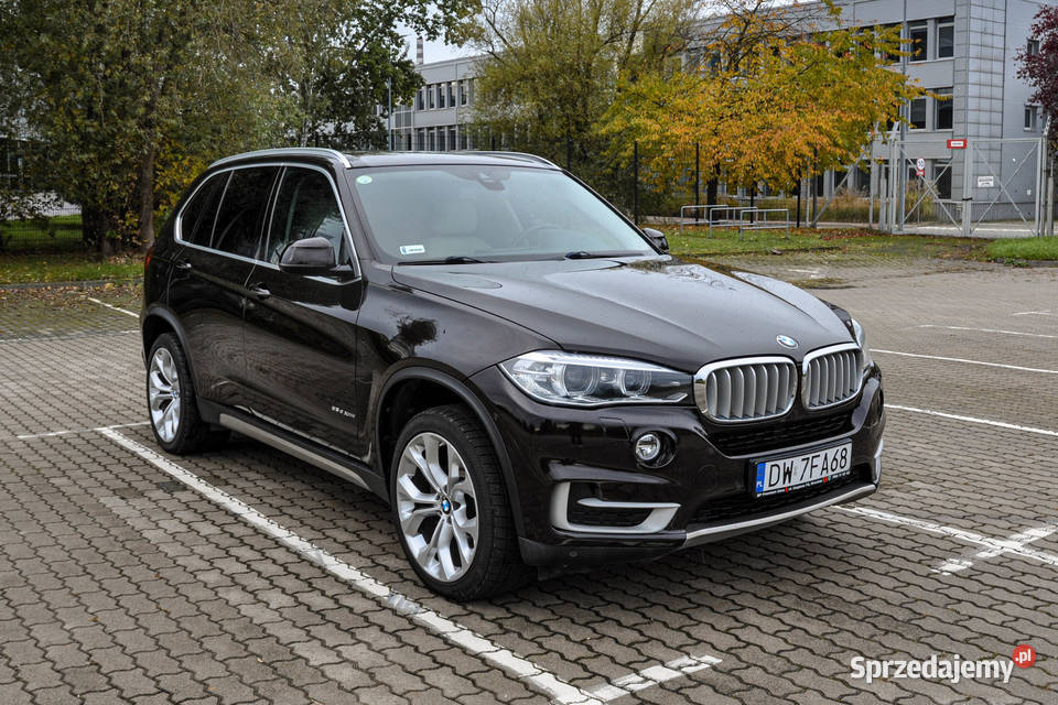 BMW X5 25d xDrive Skóry 2015 r Wrocław