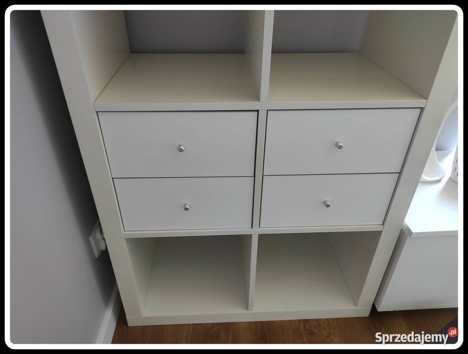 IKEA regał szafka z szufladami kallax biały 150cm Regały Płock