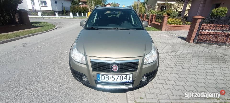 Fiat sedici 4WD multijet zamiana lakier metallic Sedici Paczków