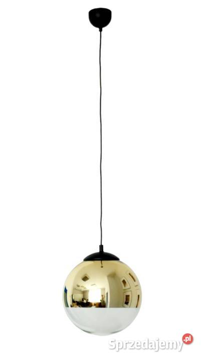 Złota szklana kula lampa wisząca GYNGE 30 Nowe