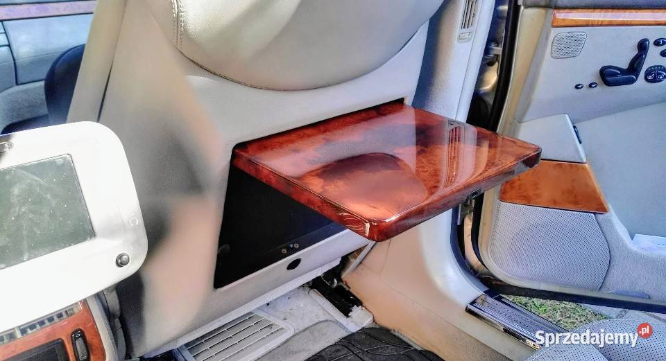 Stolik fotela drewno Mercedes S W220