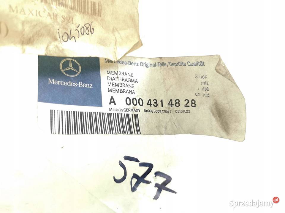 MEMBRANA SIŁOWNIKA HAMULCOWEGO MERCEDES ACTROS sprzedam