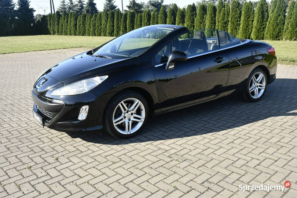 Peugeot 308 CC 16benz TURBO CabrioletKlimatr 2 kurtyny powietrzne Motoryzacja