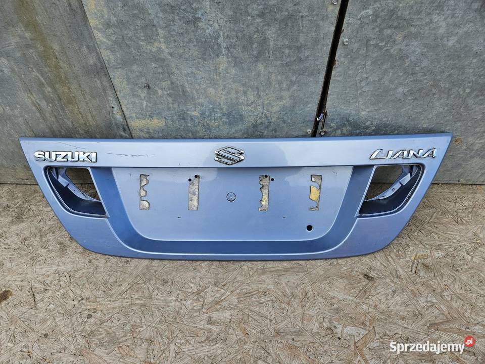 SUZUKI LIANA BLENDA KLAPY BAGAŻNIKA TYŁ Międzychód sprzedam