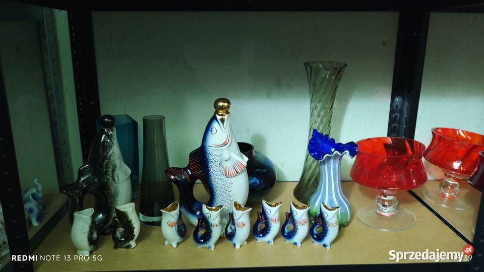 Szkło Kolorowe Porcelana Kruszyły Wiązów sprzedam