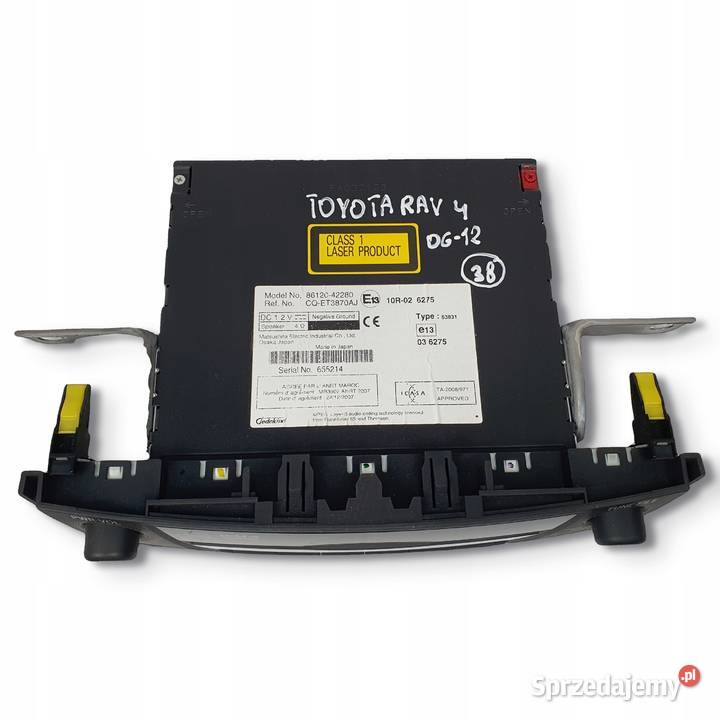 RADIO CD RADIOODTWARZACZ Radio Toyota Rav4 III Chełm sprzedam