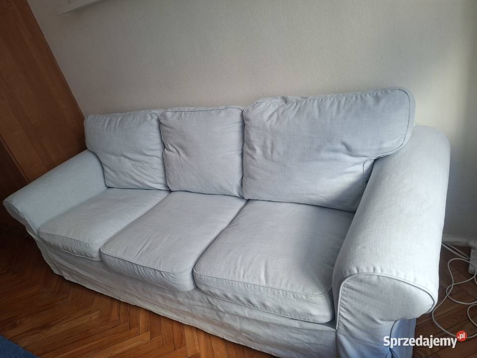 sofa niebieska IKEA Ostrów Mazowiecka