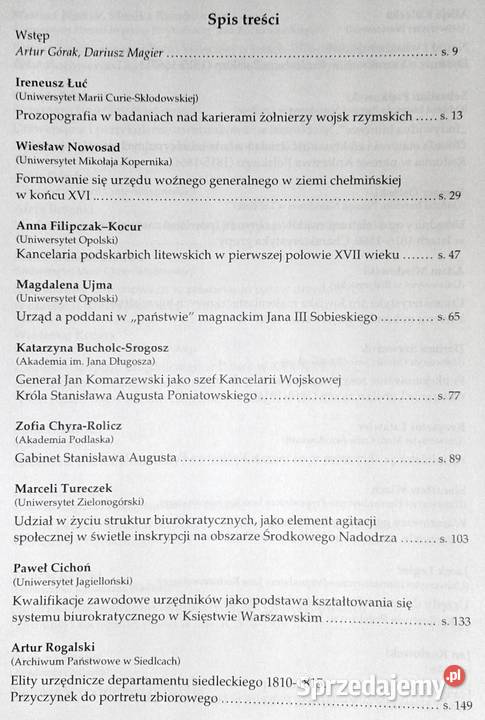 Dzieje biurokracji na ziemiach polskich Tom 1 Chełm sprzedam