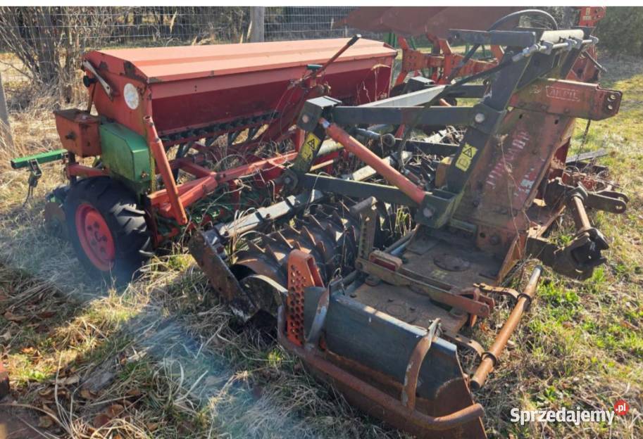 Agregat uprawowo siewny Brona wirującasiewnik Klukowo-Kolonia