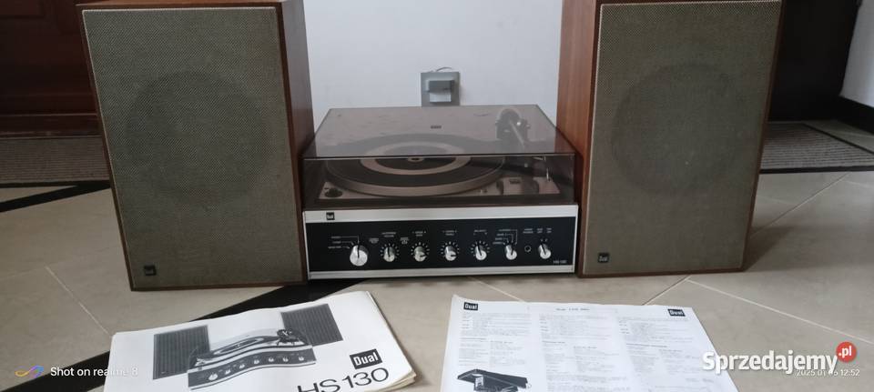 Dual Hs130 gramofon z przedwzmacniaczem i Gramofony Sędziszów sprzedam