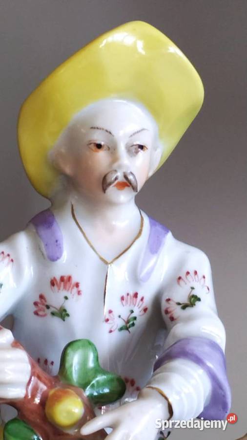 Figurka porcelanowa ręcznie malowana Grfenthal Kraków