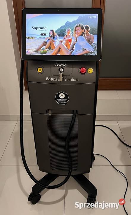 Laser do depilacji ALMA Soprano Titanium głowica Warszawa