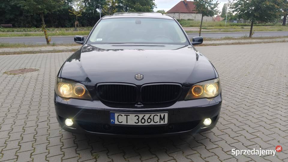 BMW 730D E65 LIFT salon 30 diesel pełna 2006r Rok produkcji 2006 Toruń