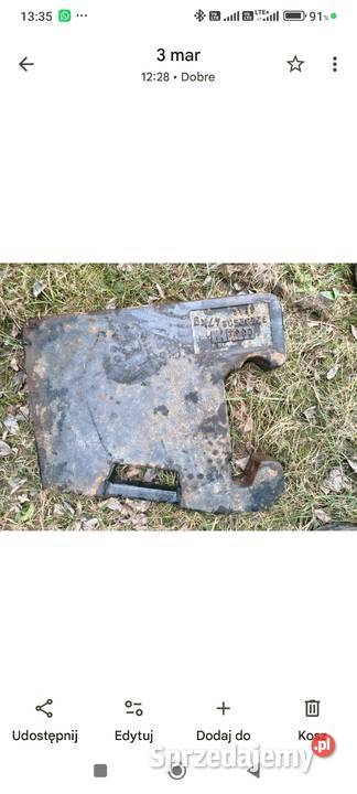 Obciążnik balast Case orginalny Mińsk Mazowiecki sprzedam