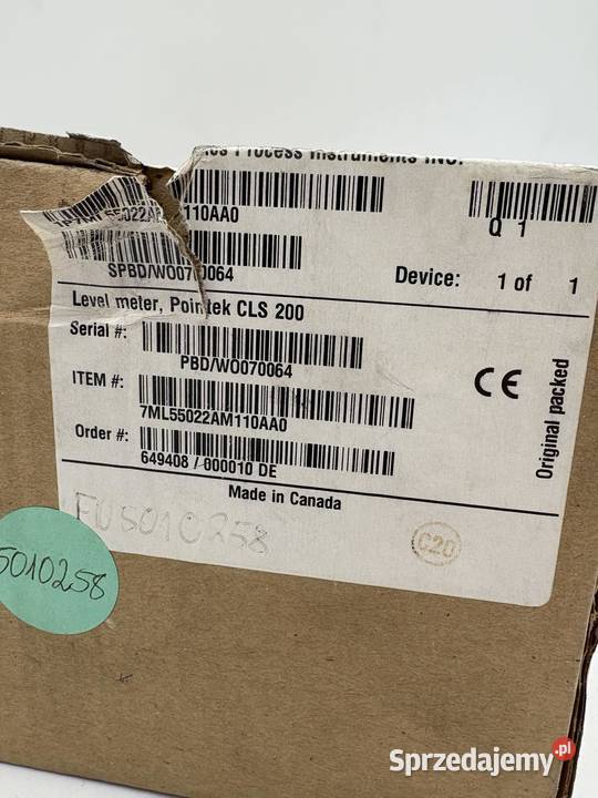 Siemens Pointek CLS200 7ML55022AM110AA0 mazowieckie Warszawa