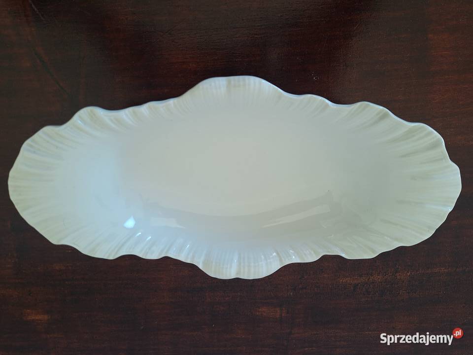 KPM Berlin zabytkowa biała patera porcelana w Gdańsk