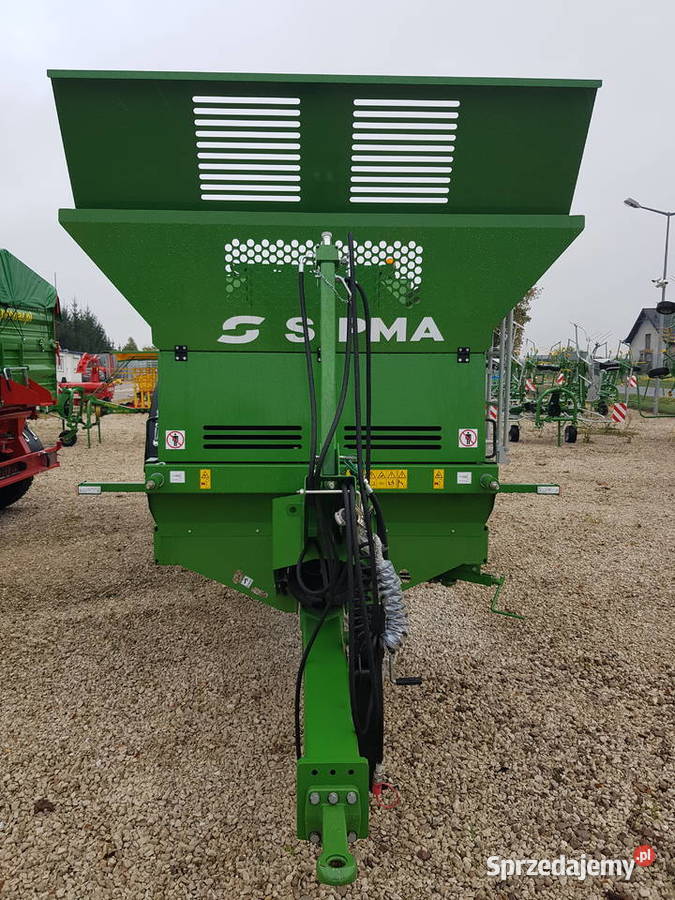 Sipma Tajfun 800 Rozrzutnik Obornika 8 t Pajęczno sprzedam